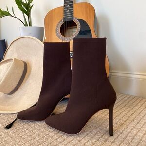 Chocolate Brown ALDO booties